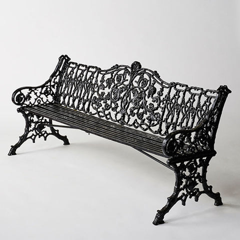 Extra Long Bench Rust Green