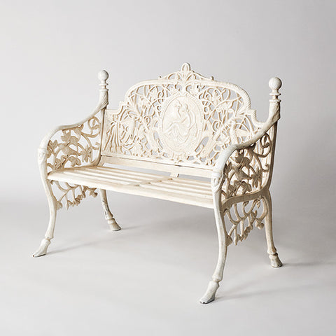 Bird Bench White