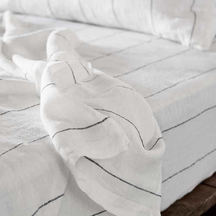 ED -  Flat White with Black Stripe Sheet