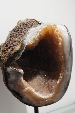 Crystal - Agate Cave on a Stand