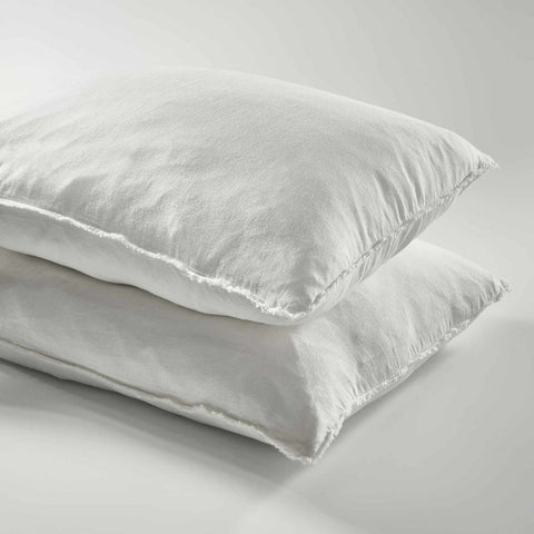 Ed -  Linen Pillowcase Set of 2 Soft White